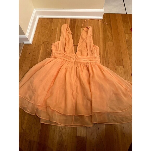 Abercrombie orange dress - Picture 4 of 6